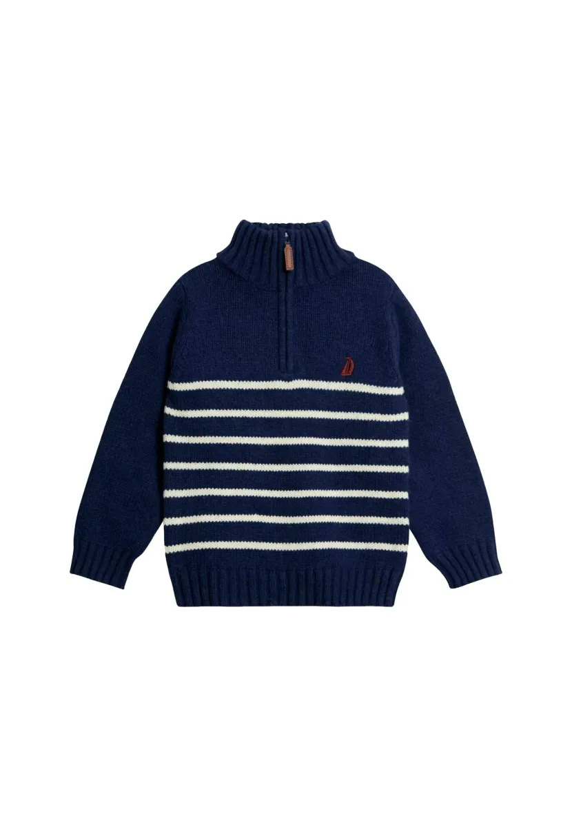 Strickpullover - blue