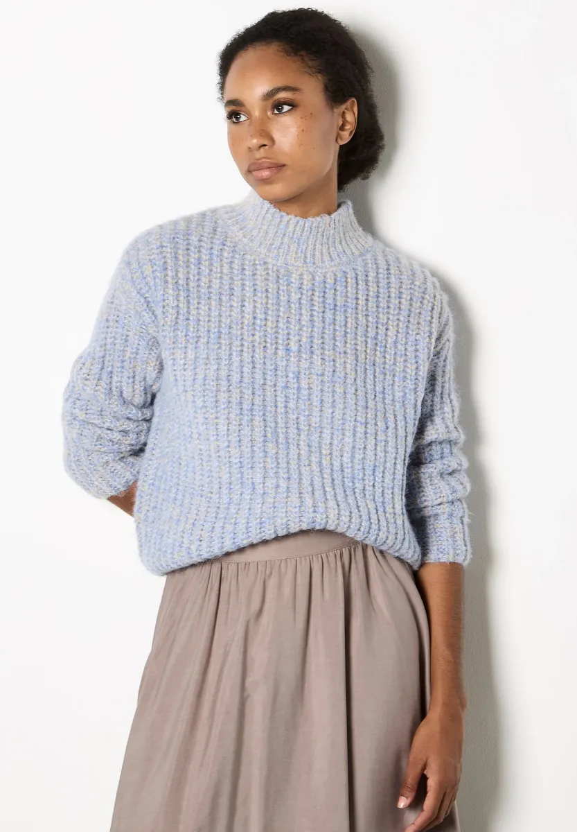 Strickpullover - blue