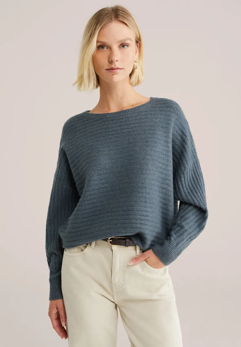 Strickpullover - blue