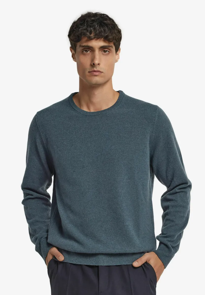 Strickpullover - blue
