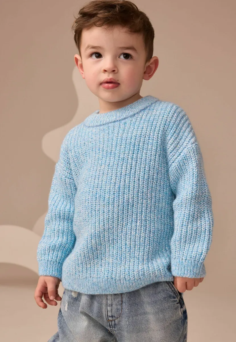 Strickpullover - blue