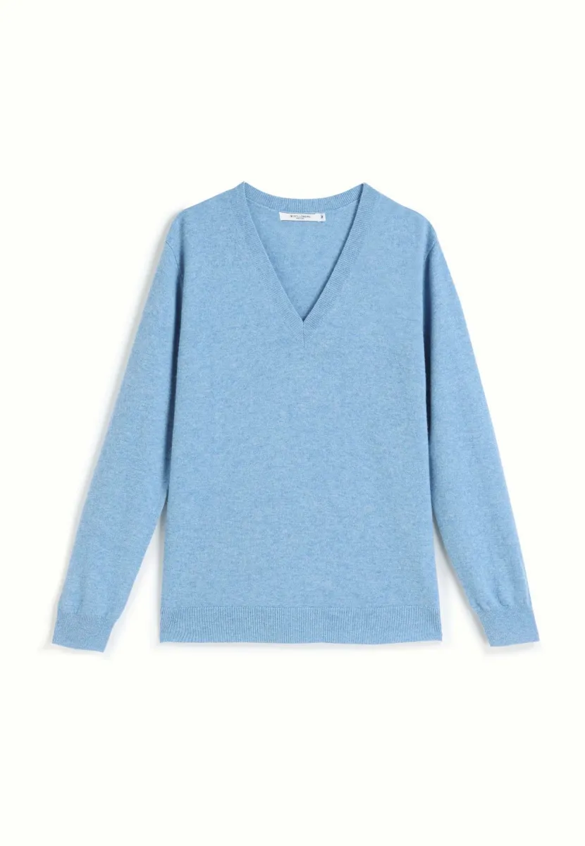 Strickpullover - blue