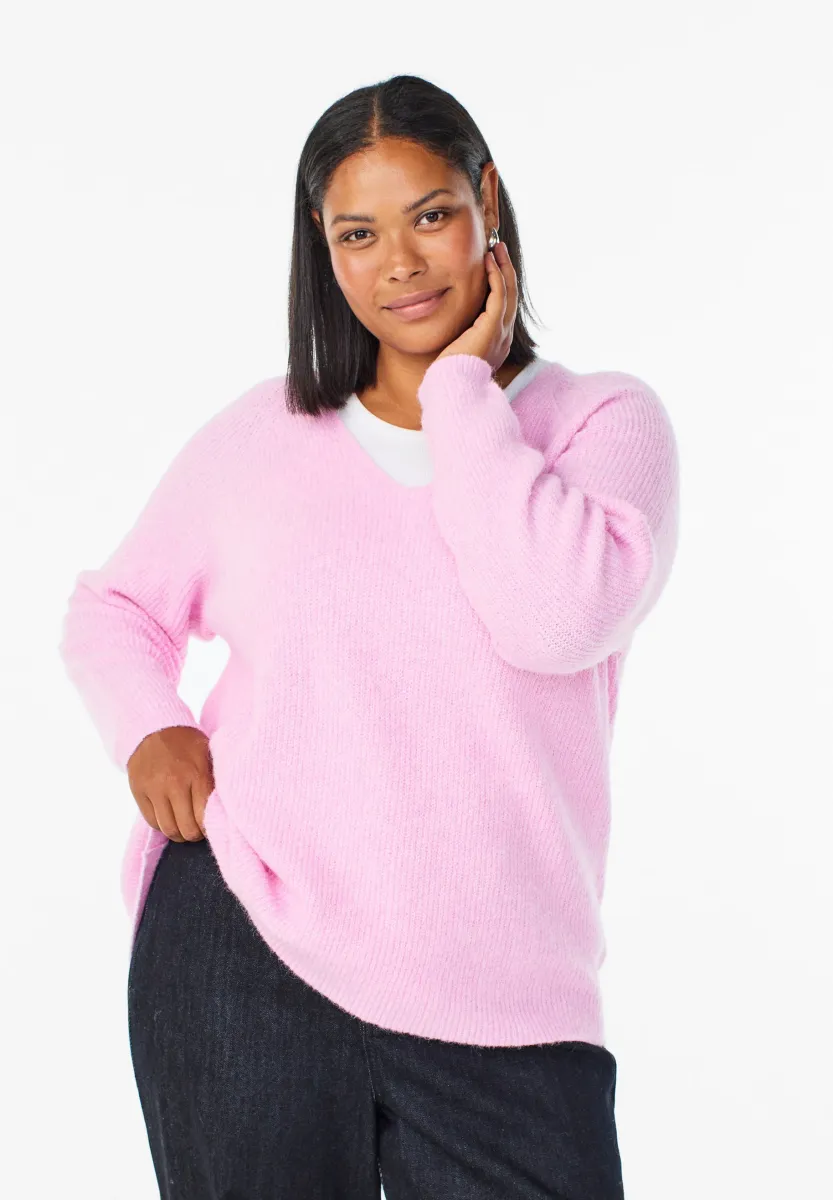 Strickpullover - bonbon mel