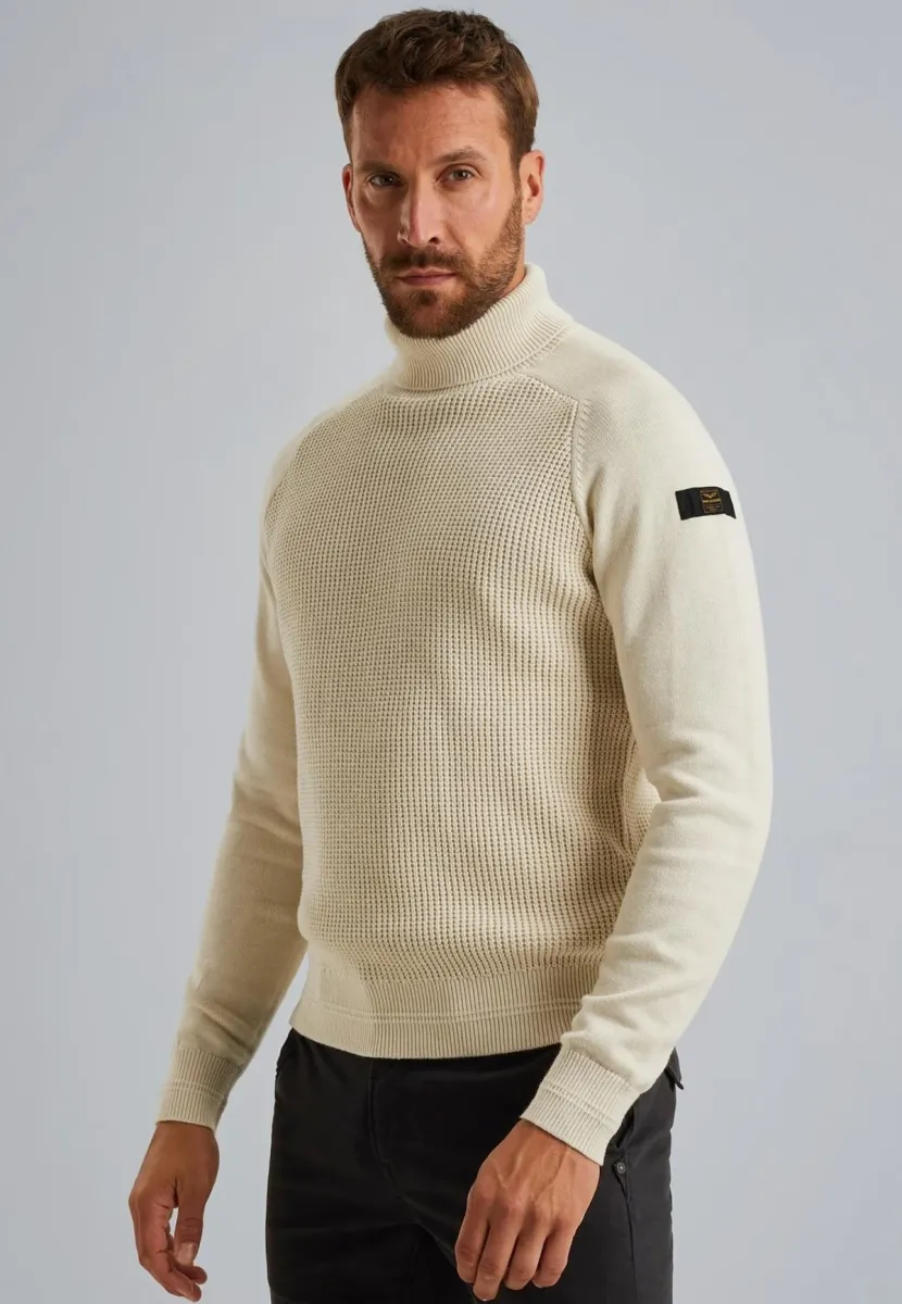 Strickpullover - bone white melee