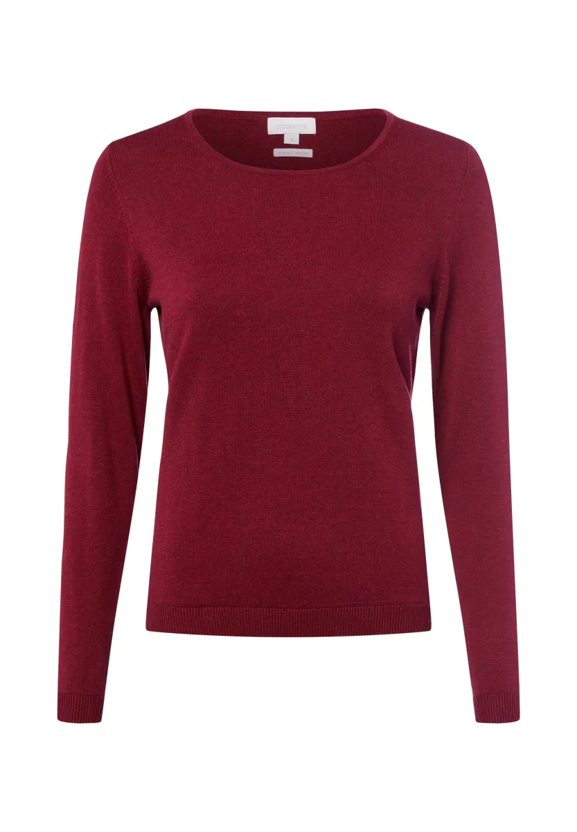Strickpullover - bordeaux