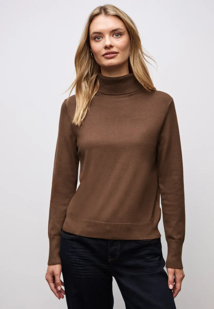 Strickpullover - braun