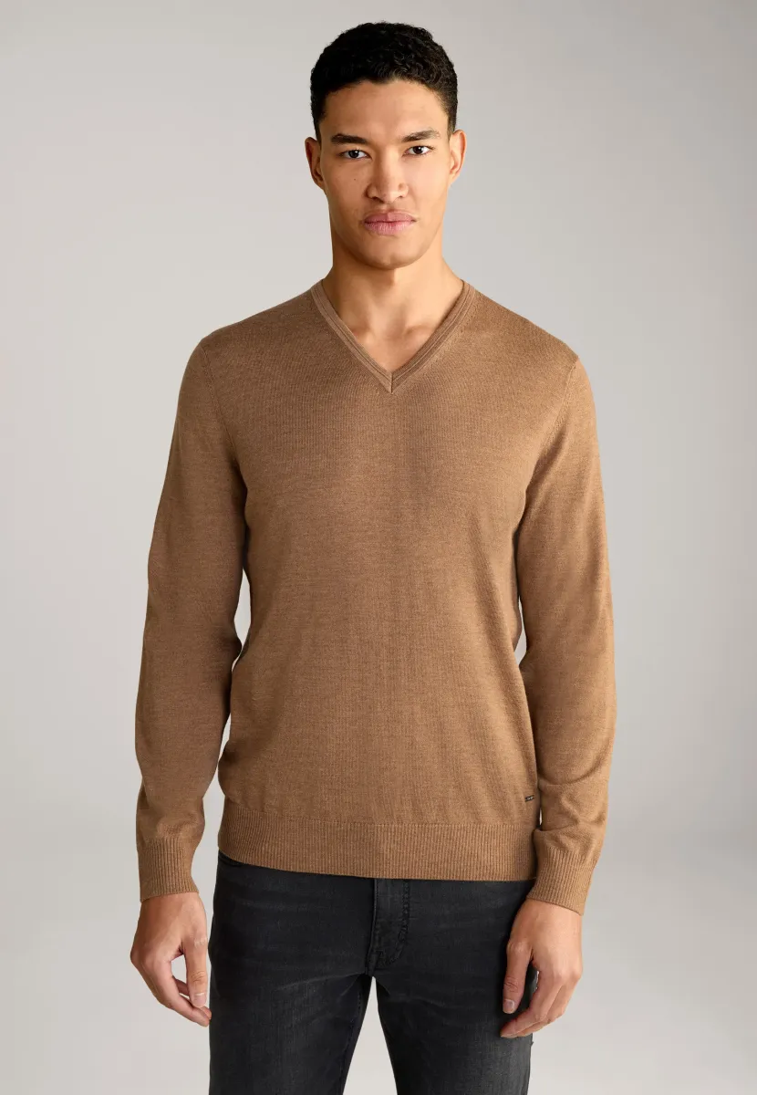 Strickpullover - braun