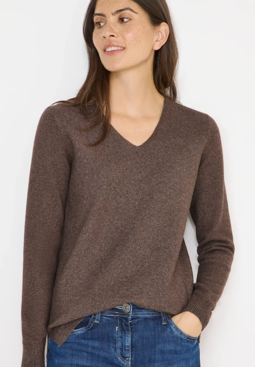 Strickpullover - braun