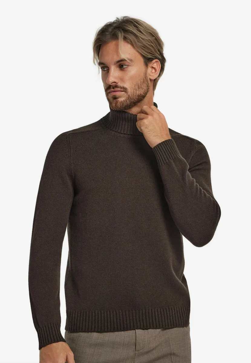 Strickpullover - brown