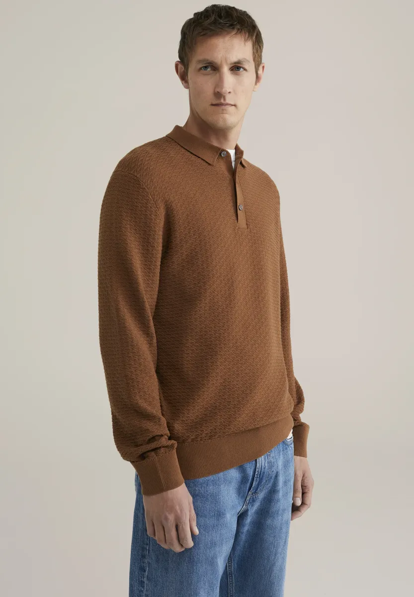 Strickpullover - brown