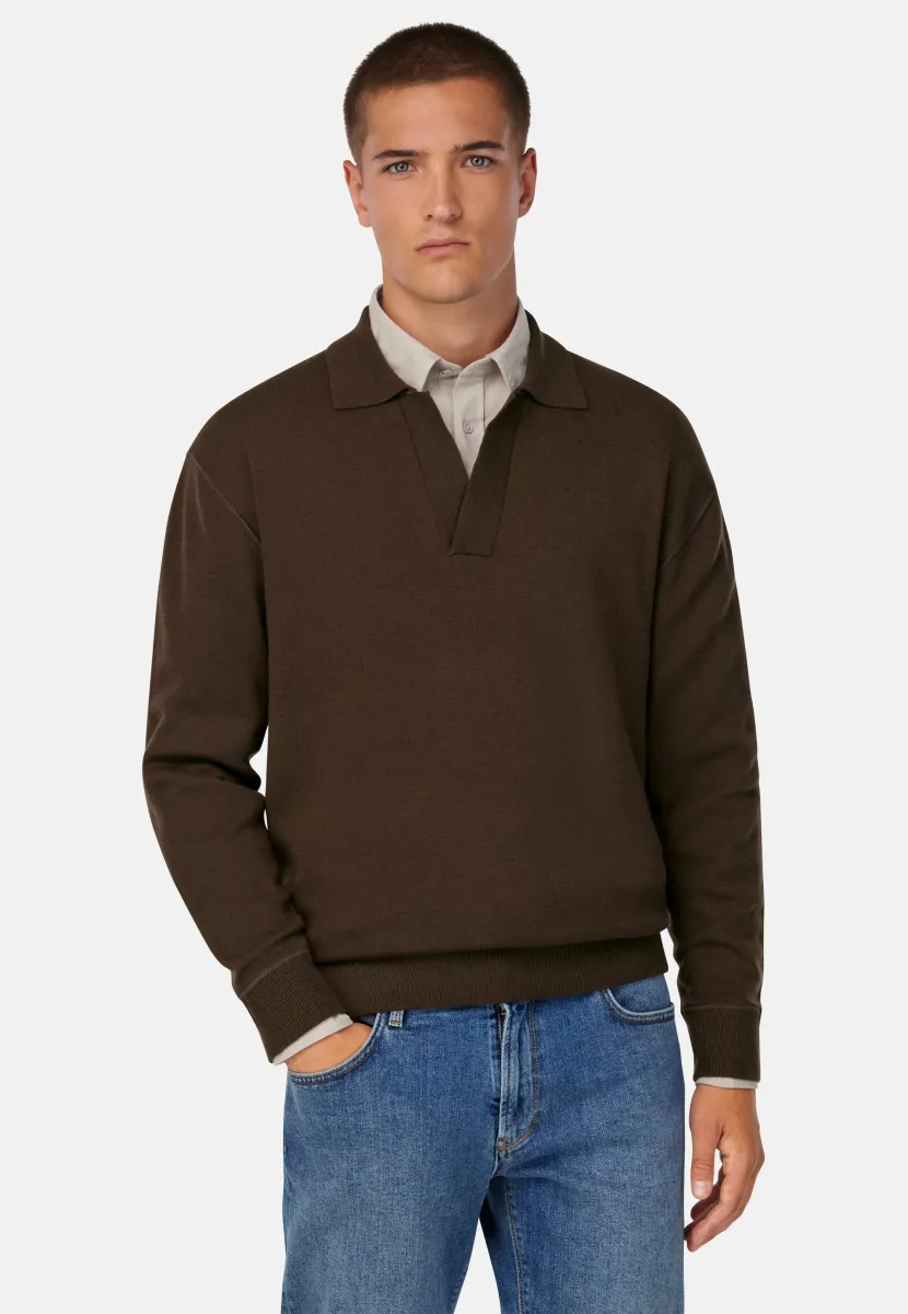 Strickpullover - brown