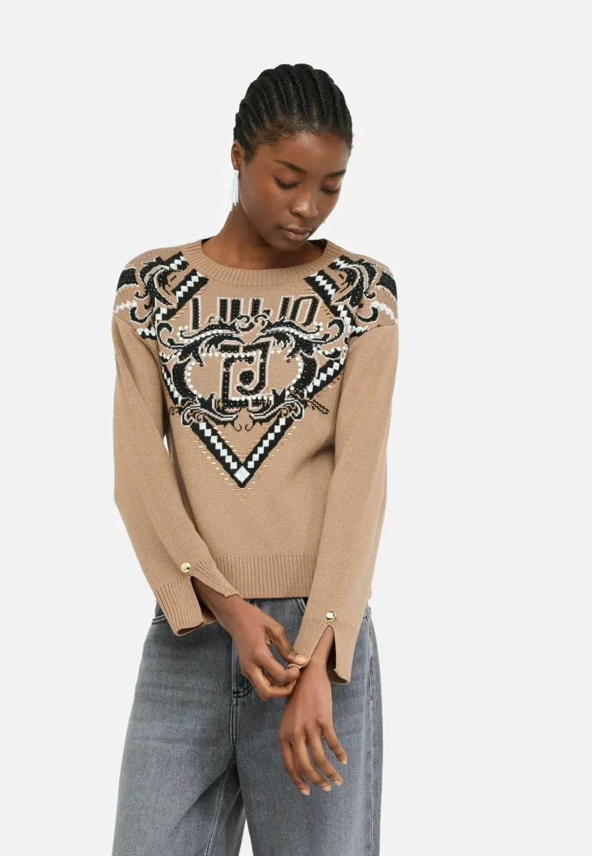 Strickpullover - brown