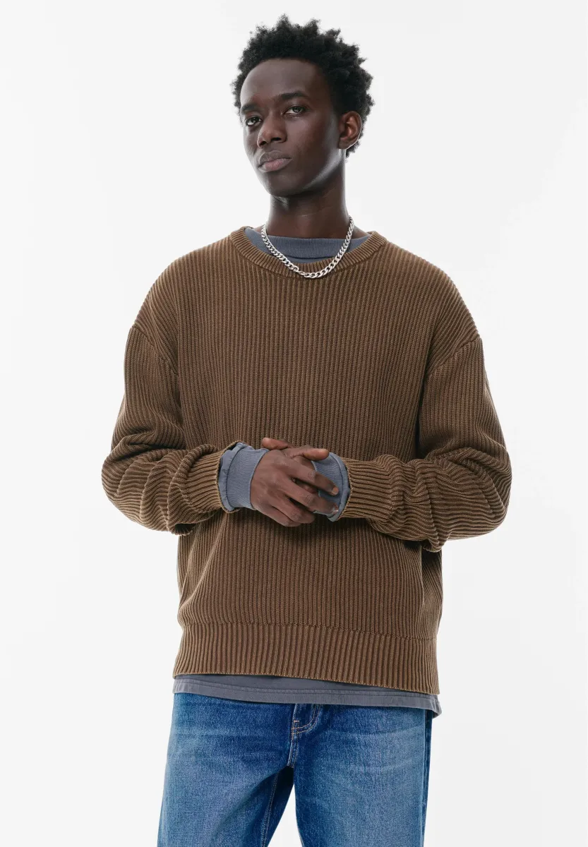 Strickpullover - brown