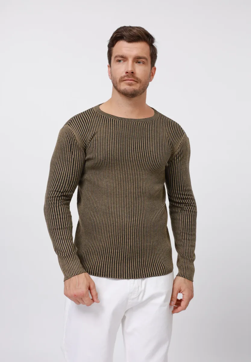 Strickpullover - brown