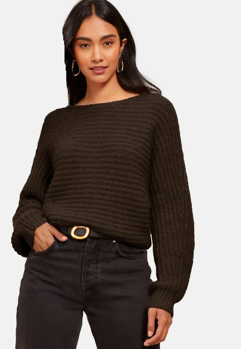 Strickpullover - brown