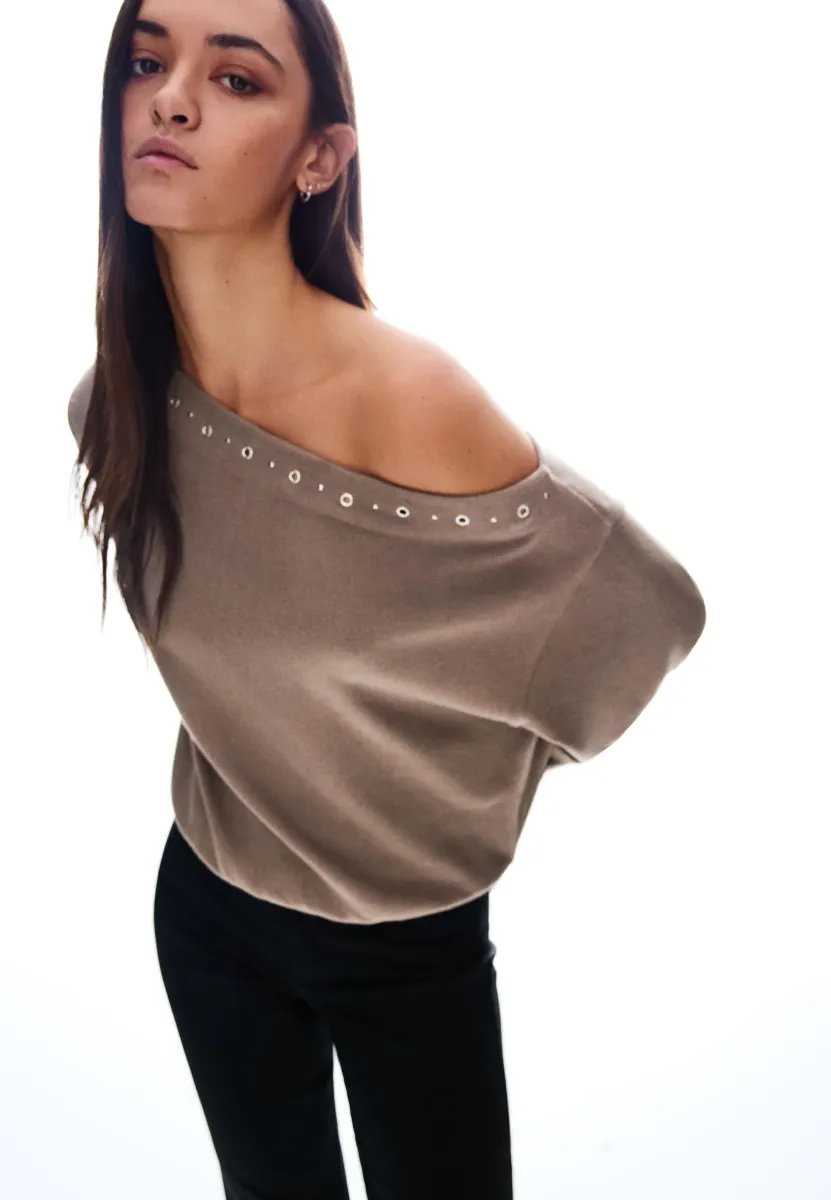 Strickpullover - brown