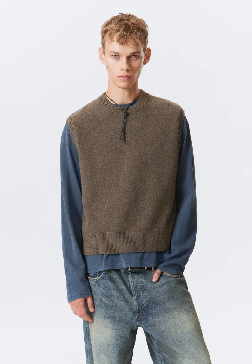 Strickpullover - brown