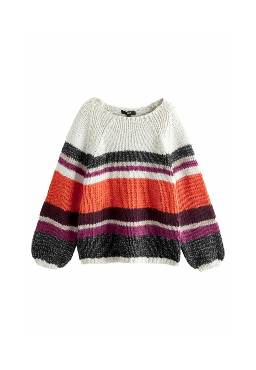 Strickpullover - burgundy red