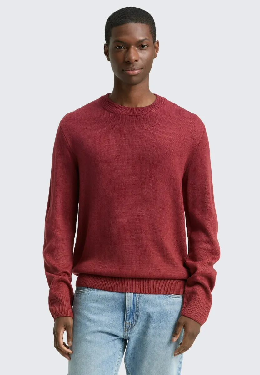 Strickpullover - burnt russet