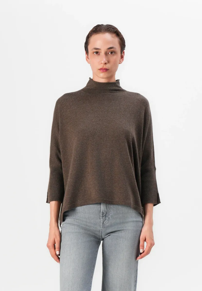 Strickpullover - cacao