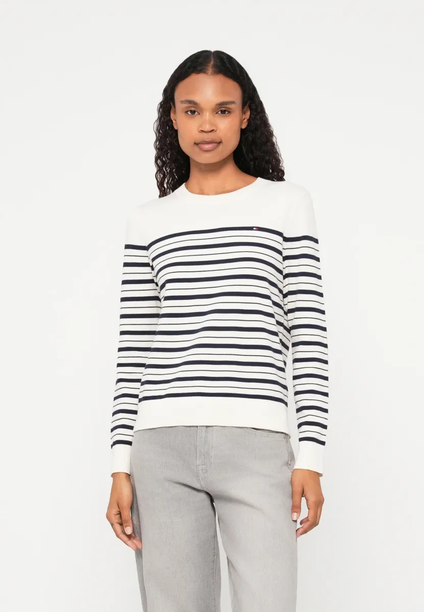 Strickpullover - calico/dark night navy