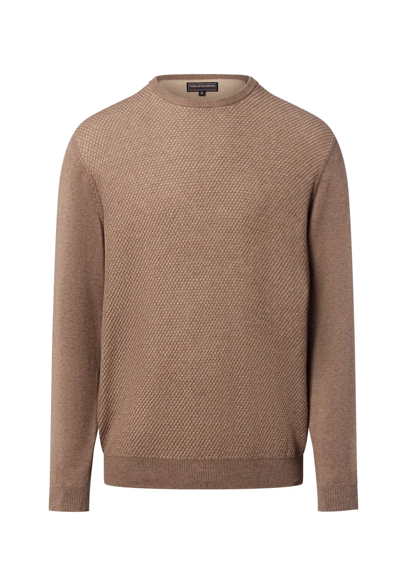 Strickpullover - camel