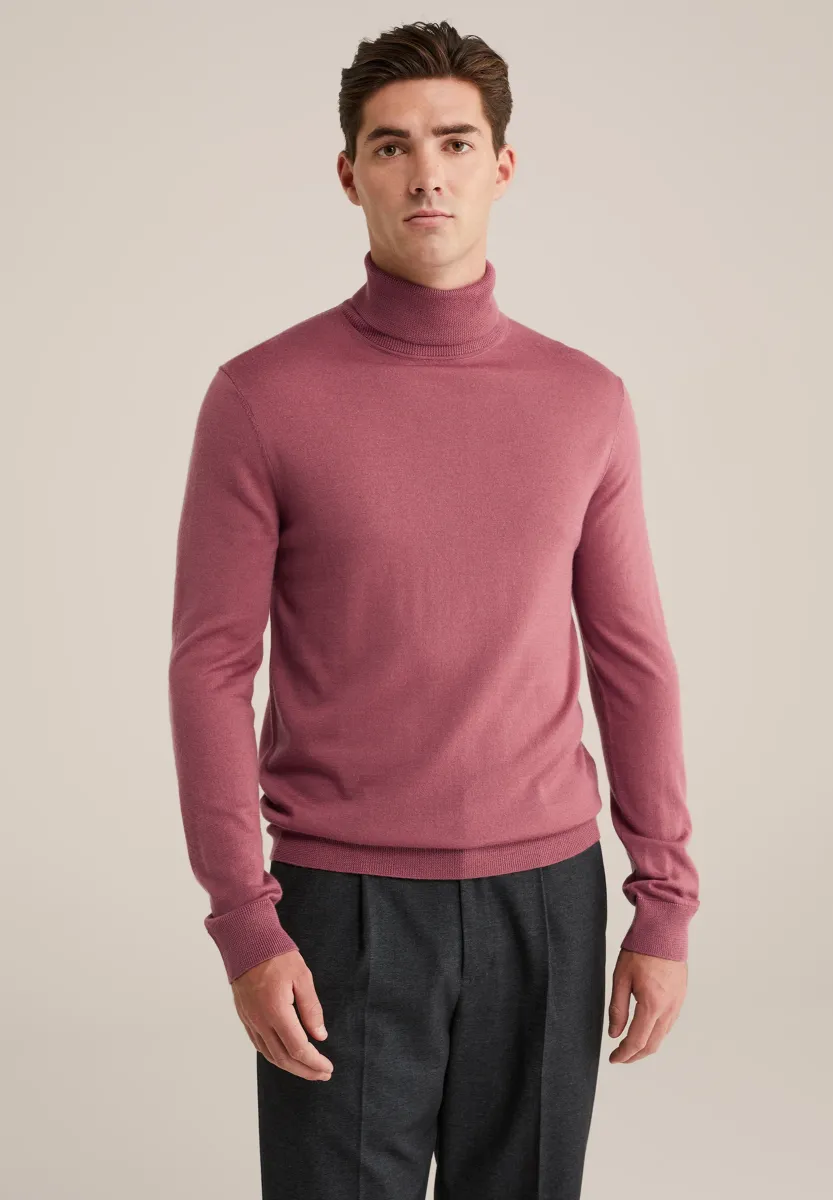 Strickpullover - coral pink