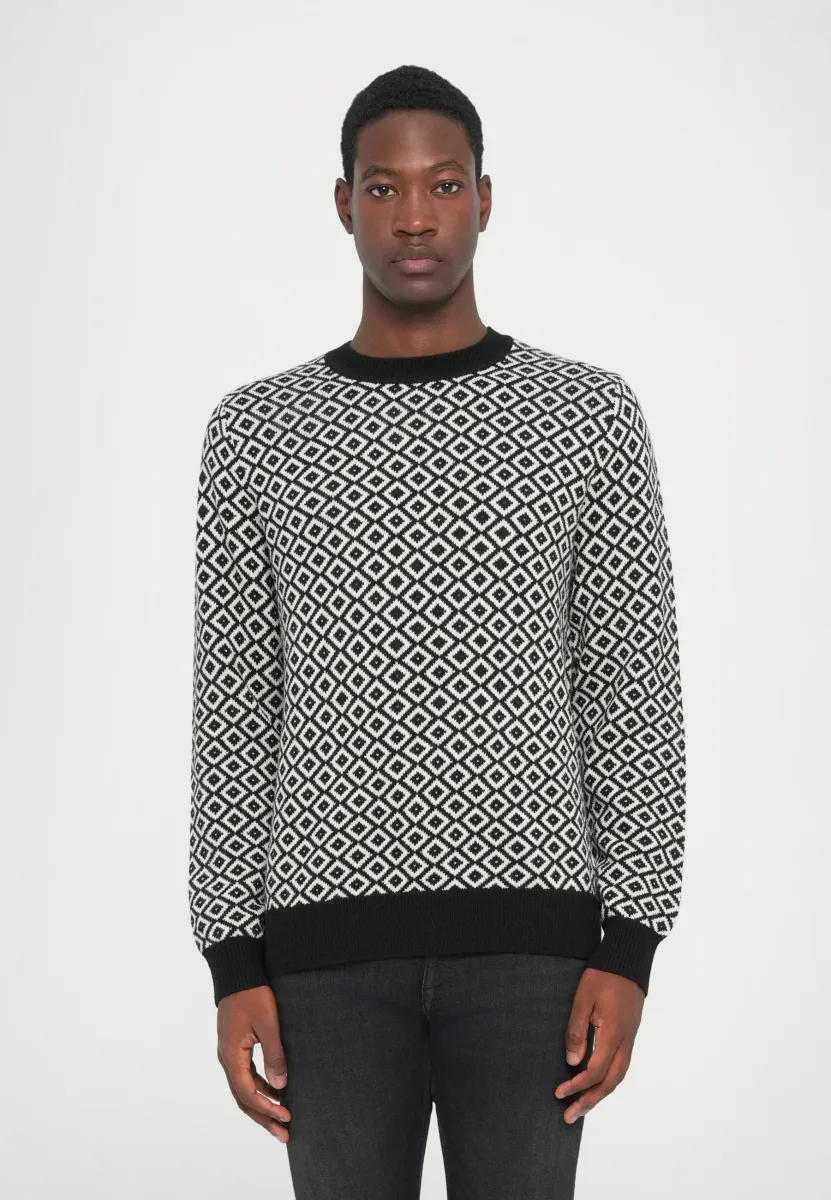 Strickpullover - cream white