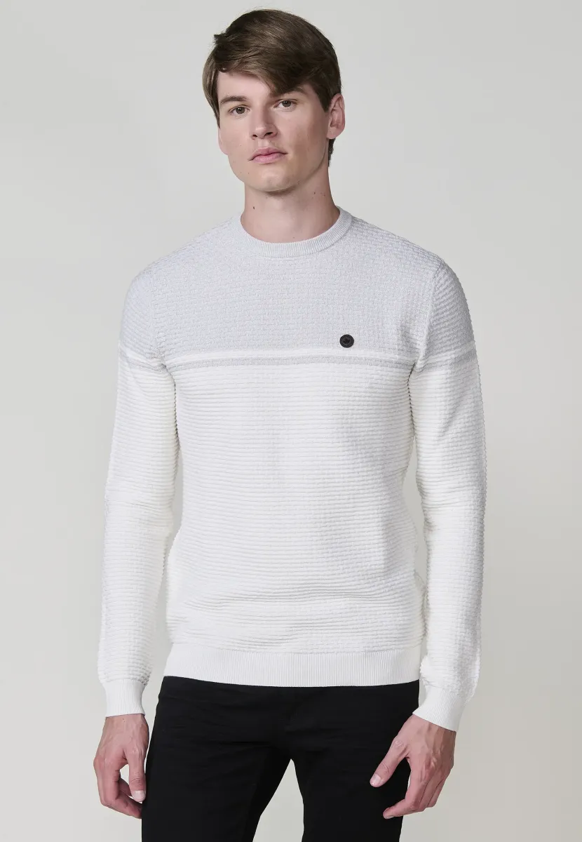 Strickpullover - crudo   off-white