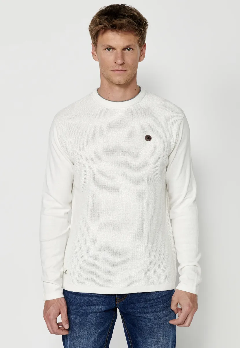 Strickpullover - crudo offwhite