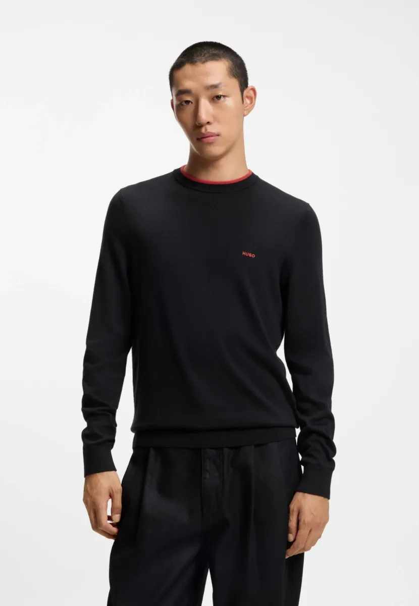 Strickpullover - dark blue ten