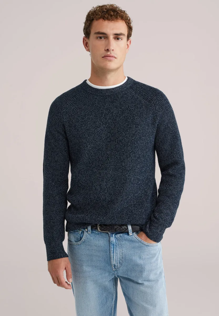 Strickpullover - dark blue