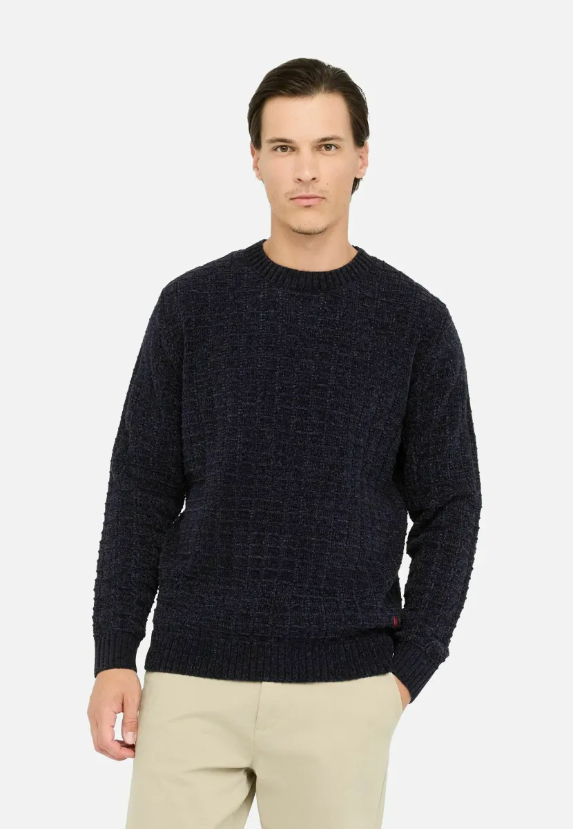 Strickpullover - dark blue