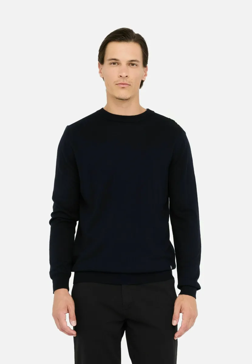 Strickpullover - dark blue