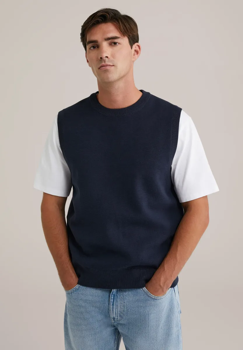 Strickpullover - dark blue