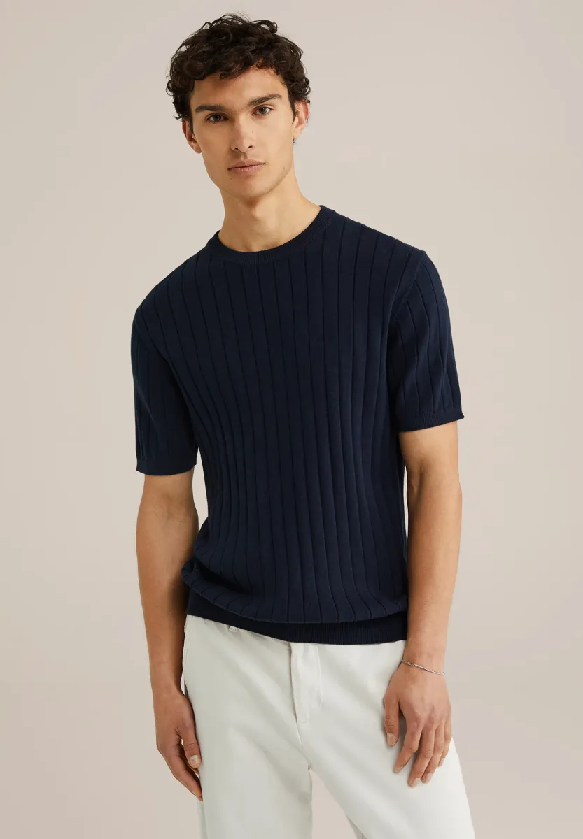 Strickpullover - dark blue