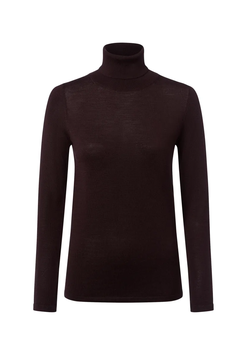 Strickpullover - dark brown