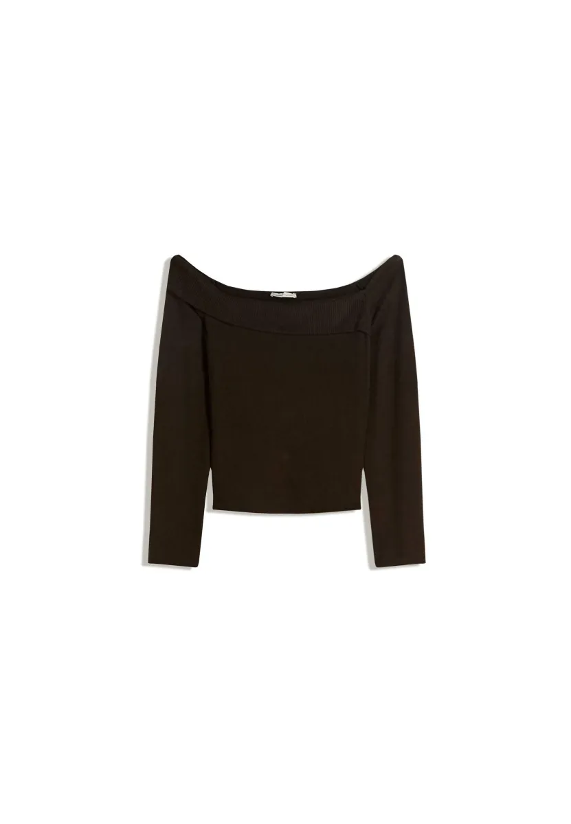 Strickpullover - dark brown