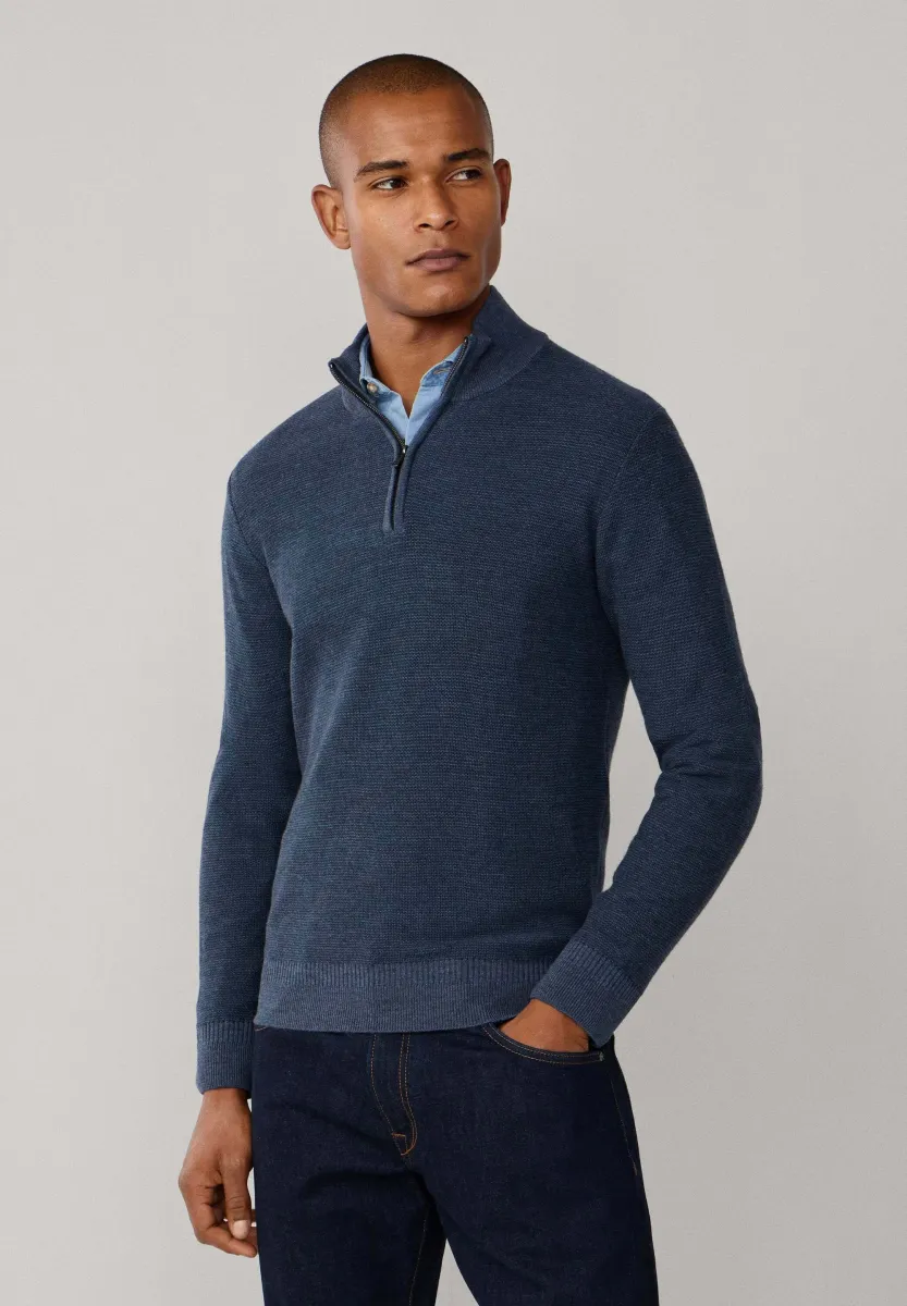 Strickpullover - dark denim blue