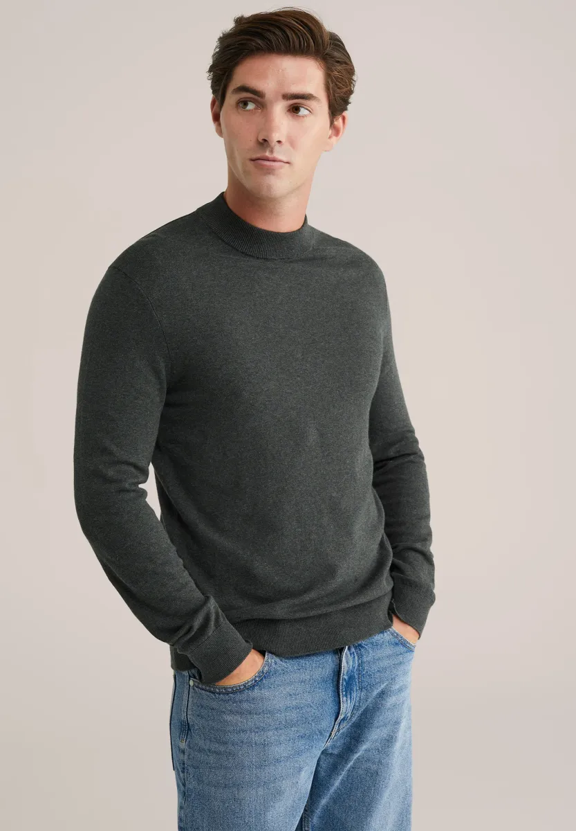 Strickpullover - dark green