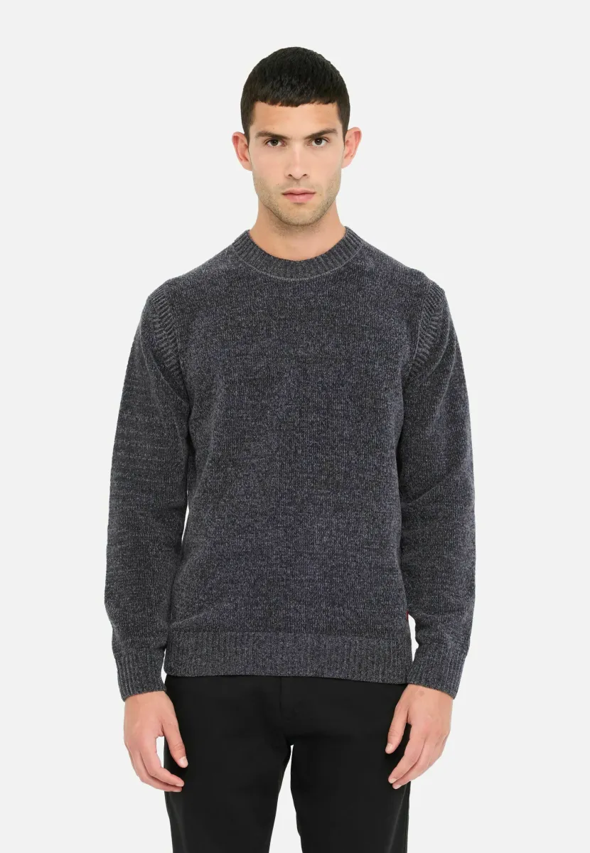 Strickpullover - dark grey