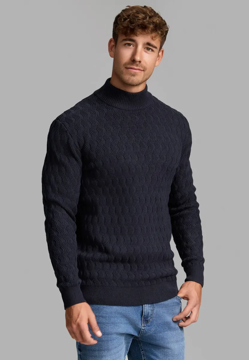 Strickpullover - dark navy