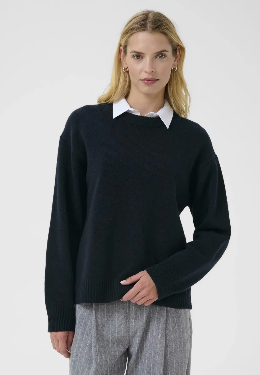 Strickpullover - dark navy