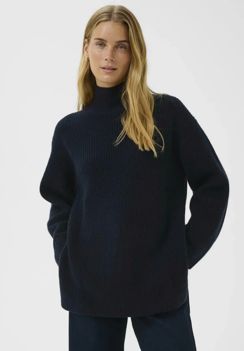 Strickpullover - dark navy