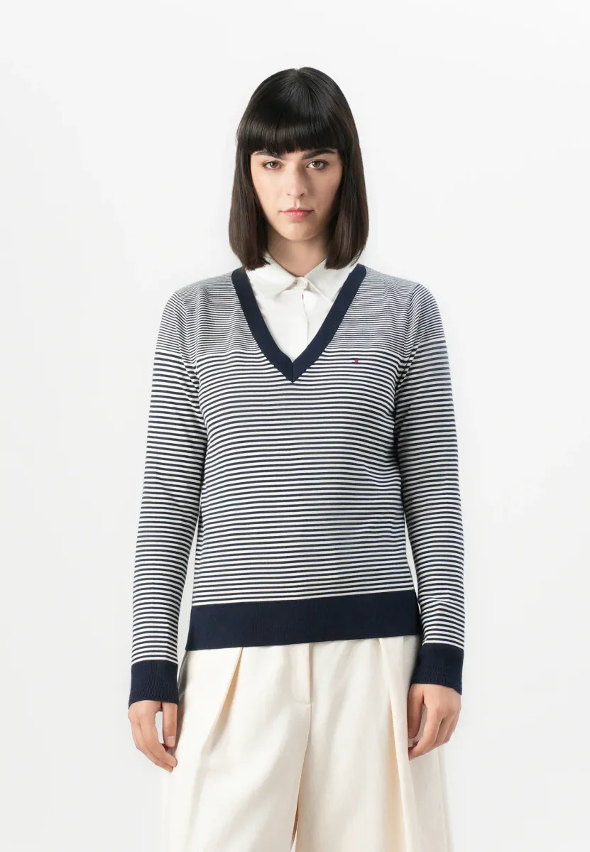 Strickpullover - dark night navy