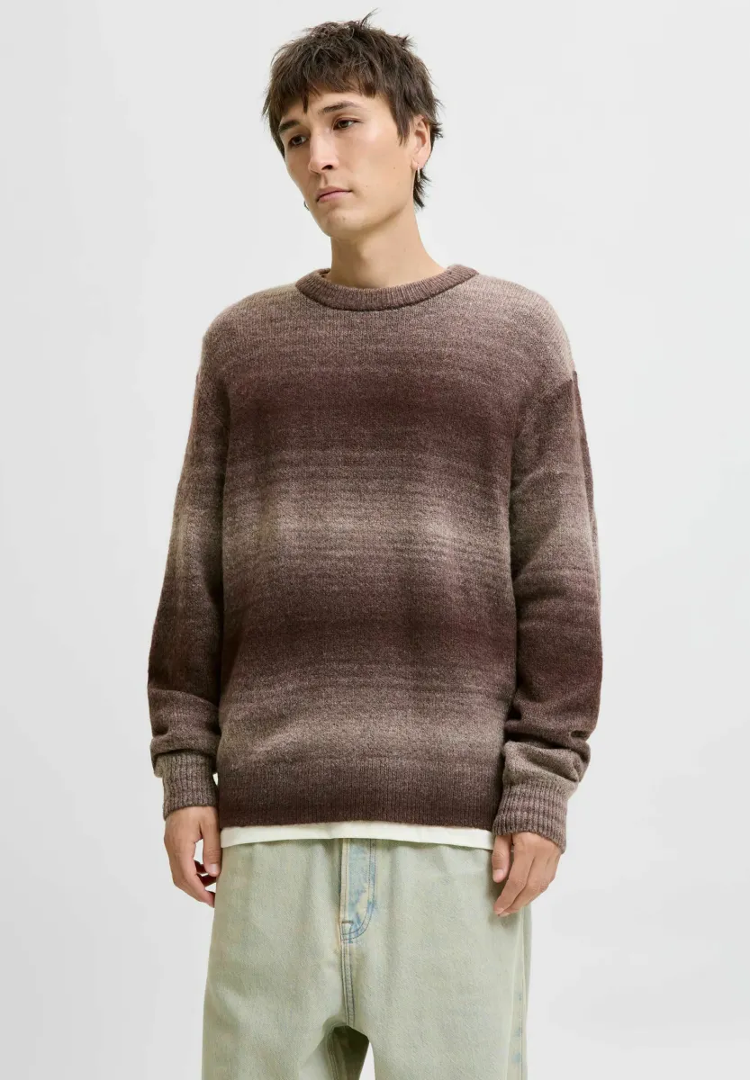 Strickpullover - deep mahogany