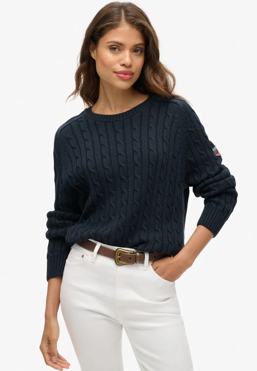 Strickpullover - deep navy