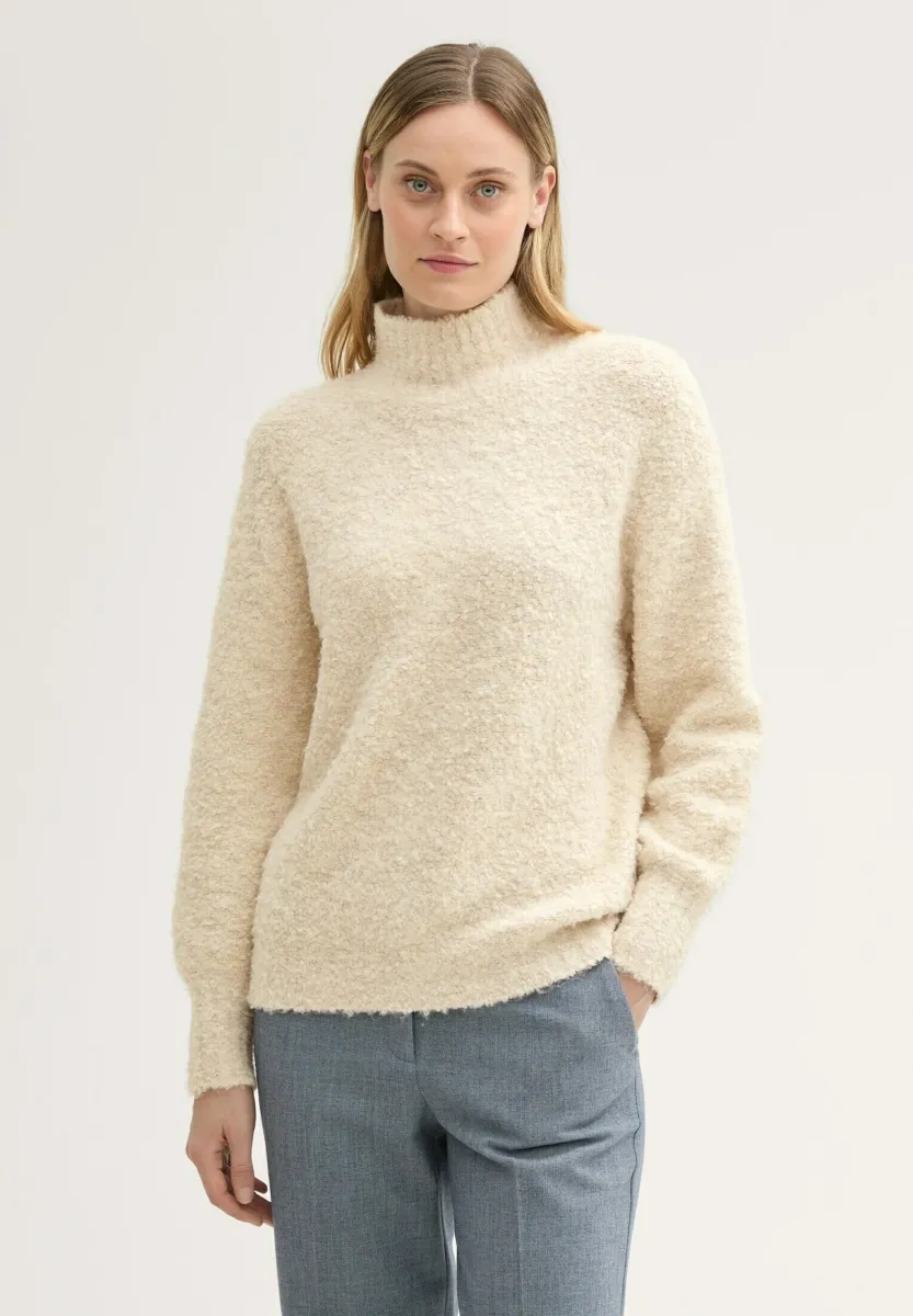 Strickpullover - doeskin melange