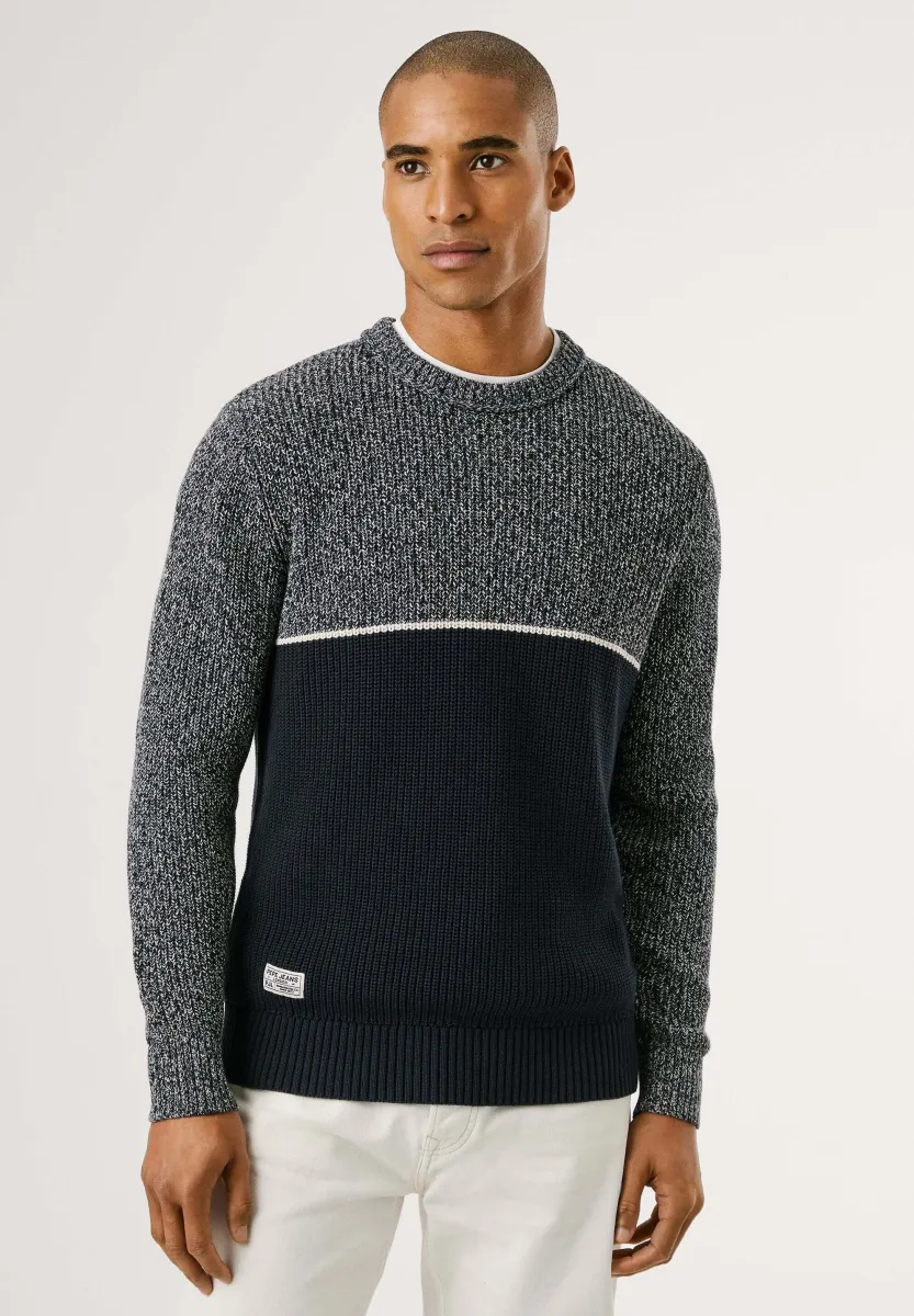 Strickpullover - dulwich blue