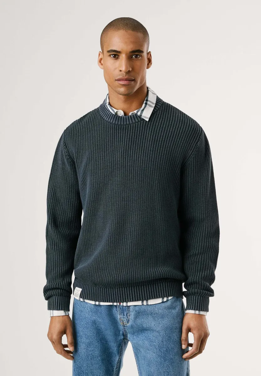 Strickpullover - dulwich blue